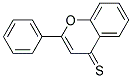 2-phenyl-1-benzopyran-4(4H)-thione Struktur