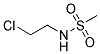 N-(2-CHLOROETHYL)-METHANESULFONAMIDE Struktur