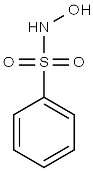 Benzenesulfonyl hydroxylamine Struktur