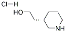 (S)-3-(Hydroxyethyl)piperidine hydrochloride Struktur