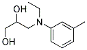 N-Ethyl-N-(2,3-Dihydroxy)Propyl-M-Toluidine Struktur