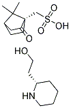 (S)-2-(2-Hydroxyethyl)Piperidine-(S)-10-Camphor-Sulphonate Struktur