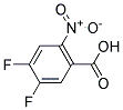 3,4-Difluoro-6-Nitro-Benzoic Acid Struktur