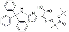 (Z)-2-(2-Tritylaminothiazole-4-Yl)-2-(2-Tert-Butoxycarbonylprop-2-Oxyimino)Acetic Acid Struktur