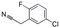 5-Chloro-2-Fluorobenzyl Cyanide Struktur