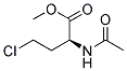 N-acetyl-3-chloromethyl-alanine methyl ester Struktur