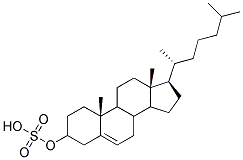 Cholesteryl sulfate Struktur