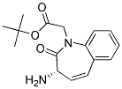 3-amino-2,3,4-tetrahydro-2-oxo-1h-benzazepine-1-acetic acid,1,1-dimethyl ethyl ester,(s) Struktur