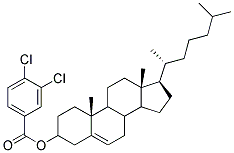 CHOLESTERYL 3,4-DICHLOROBENZOATE Struktur