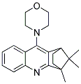 4-(1,15,15-trimethyl-3-azatetracyclo[10.2.1.0~2,11~.0~4,9~]pentadeca-2,4,6,8,10-pentaen-10-yl)morpholine Struktur