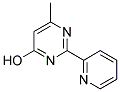 4-Hydroxy-6-methyl-2-pyridin-2-ylpyrimidine Struktur