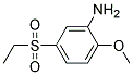 5-(Ethylsulphonyl)-2-methoxyaniline Struktur