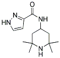 N-(2,2,6,6-Tetramethylpiperidin-4-yl)-1H-pyrazole-3-carboxamide Struktur