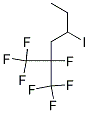 4-Iodo-1,1,1,2-tetrafluoro-2-(trifluoromethyl)hexane Struktur