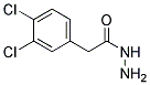 3,4-Dichlorophenylacetic acid hydrazide Struktur