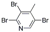 4-Methyl-2,3,5-tribromopyridine Struktur