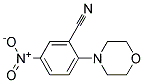 2-Morpholin-4-yl-5-nitrobenzonitrile Struktur