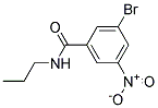 3-Bromo-5-nitro-N-propylbenzamide Struktur