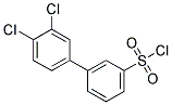 3-(3,4-Dichlorophenyl)benzenesulphonyl chloride Struktur