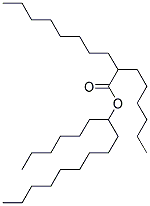 HEXYLDECYL HEXYLDECANOATE Struktur