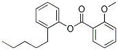 PENTYLPHENYL METHOXYBENZOATE Struktur