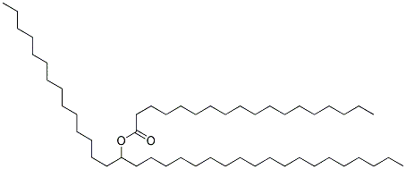 TETRADECYLEICOSYL STEARATE Struktur