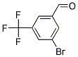 3-bromo-5-trifluoromethybenzaldehyde Struktur