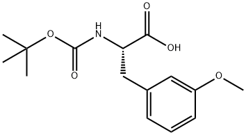 Boc-3-Methoxy-L-Phenylalanine Struktur