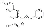 Cbz-2,5-Difluoro-L-Phenylalanine Struktur