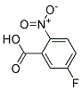 2-nitro-5-fluorobenzoic acid Struktur