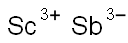 SCANDIUM ANTIMONIDE 99.9% Struktur