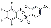 PENTAFLUOROPHENYL 2,4-DIMETHOXY-BENZENESULFONATE 98% Struktur