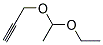 DL-ACETALDEHYDE ETHYL PROPARGYL ACETAL Struktur