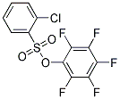 PENTAFLUOROPHENYL 2-CHLORO-BENZENESULFONATE 98% Struktur