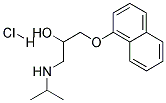 PROPRANOLOL HYDROCHLORIDE FOR PERFORMANCE TEST EPP(CRM STANDARD) Struktur