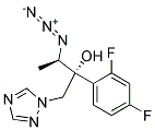 (2R,3R)-3-AZIDO-2-(2,4-DIFLUORO-PHENYL)-1-[1,2,4]TRIAZOL-1-YL-BUTAN-2-OL Struktur