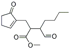 3-FORMYL-2-METHOXYCARBONYLHEPTYL-CYCLOPENT-2-EN-1-ONE Struktur