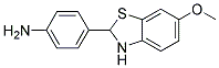 4-(6-METHOXY-2,3-DIHYDRO-BENZOTHIAZOL-2-YL)-PHENYLAMINE Struktur