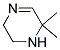 6,6-DIMETHYL-1,2,3,6-TETRAHYDRO-PYRAZINE Struktur