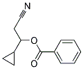 BENZOIC ACID 1-CYANOMETHYL-CYCLOPROPYLMETHYL ESTER Struktur