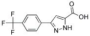 3-[4-(TRIFLUOROMETHYL)PHENYL]-1H-PYRAZOLE-5-CARBOXYLIC ACID Struktur