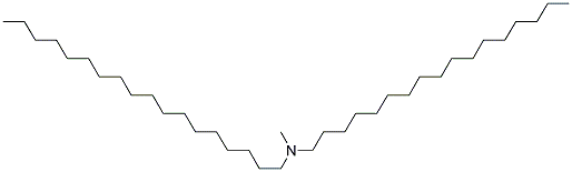 N,N-Dimethyl Cetyl / Stearyl Amine Struktur