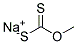 Sodium-O-Methyldithiocarbonate Struktur