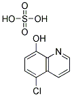 5-Chloro-8-Hydroxyquinoline Sulfate Struktur