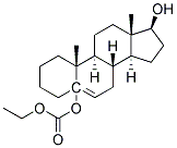 5-Androstenediol Ethylcarbonate Struktur