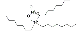 Methyl Trioctyl ammonium nitrate Struktur