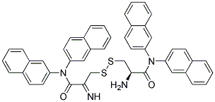 L-Cystine-Di-Beta-NaphthylamideA.R. Struktur