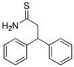 Benzhydrylthioacetamide Struktur