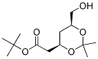 (4R-CIS)-1,1-Dimethylethyl 6-Hydroxymethyl-2,2-Dimethyl-1,3-Dioxane-4-Acetate Struktur