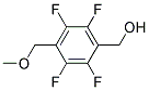 4-Methoxymethyl-2,3,5,6-tetrafluorobenzyl alcohol Struktur